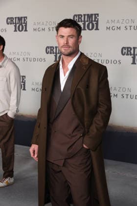 World Premiere Of Amazon MGM Studios Crime 101 in Los Angeles, 10 February 2026 Chris Hemsworth at the World Premiere Of Amazon MGM Studios Crime 101 held at The United Theater on Broadway at STILE Downtown Los Angeles by Kasa in Los Angeles, California, United States on 10 February 2026., Credit:Xavier Collin Avalon USA, California, Los Angeles  Copyright: xXavierxCollinx xAvalonx 1073885013