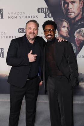 World Premiere Of Amazon MGM Studios Crime 101 in Los Angeles, 10 February 2026 Drew Powell and Chris Hemsworth at the World Premiere Of Amazon MGM Studios Crime 101 held at The United Theater on Broadway at STILE Downtown Los Angeles by Kasa in Los Angeles, California, United States on 10 February 2026., Credit:Xavier Collin Avalon USA, California, Los Angeles  Copyright: xXavierxCollinx xAvalonx 1073887375