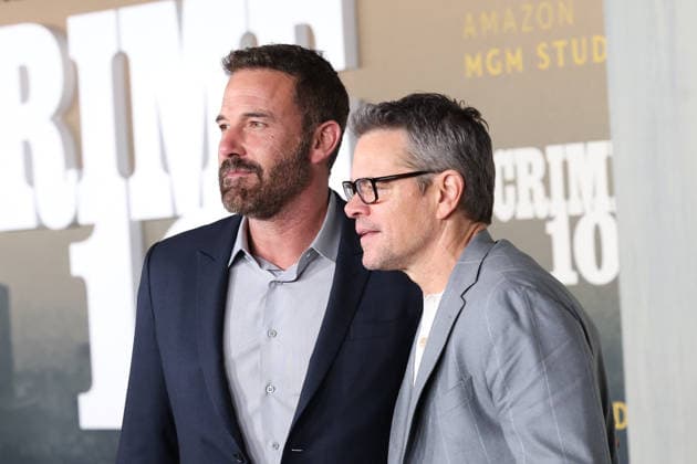 World Premiere Of Amazon MGM Studios Crime 101 in Los Angeles, 10 February 2026 Ben Affleck and Matt Damon at the World Premiere Of Amazon MGM Studios Crime 101 held at The United Theater on Broadway at STILE Downtown Los Angeles by Kasa in Los Angeles, California, United States on 10 February 2026., Credit:Xavier Collin Avalon USA, California, Los Angeles  Copyright: xXavierxCollinx xAvalonx 1073887392
