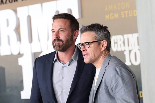 World Premiere Of Amazon MGM Studios Crime 101 in Los Angeles, 10 February 2026 Ben Affleck and Matt Damon at the World Premiere Of Amazon MGM Studios Crime 101 held at The United Theater on Broadway at STILE Downtown Los Angeles by Kasa in Los Angeles, California, United States on 10 February 2026., Credit:Xavier Collin Avalon USA, California, Los Angeles  Copyright: xXavierxCollinx xAvalonx 1073887403