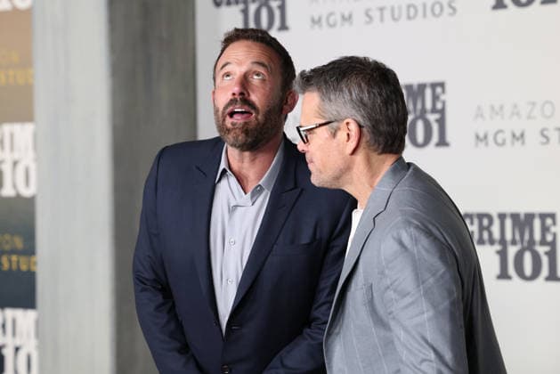 World Premiere Of Amazon MGM Studios Crime 101 in Los Angeles, 10 February 2026 Ben Affleck and Matt Damon at the World Premiere Of Amazon MGM Studios Crime 101 held at The United Theater on Broadway at STILE Downtown Los Angeles by Kasa in Los Angeles, California, United States on 10 February 2026., Credit:Xavier Collin Avalon USA, California, Los Angeles  Copyright: xXavierxCollinx xAvalonx 1073887425