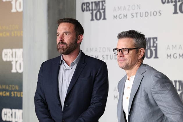 World Premiere Of Amazon MGM Studios Crime 101 in Los Angeles, 10 February 2026 Ben Affleck and Matt Damon at the World Premiere Of Amazon MGM Studios Crime 101 held at The United Theater on Broadway at STILE Downtown Los Angeles by Kasa in Los Angeles, California, United States on 10 February 2026., Credit:Xavier Collin Avalon USA, California, Los Angeles  Copyright: xXavierxCollinx xAvalonx 1073887449