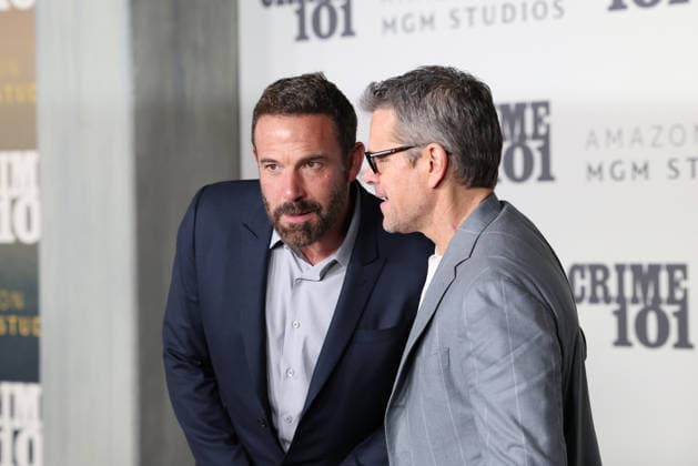 World Premiere Of Amazon MGM Studios Crime 101 in Los Angeles, 10 February 2026 Ben Affleck and Matt Damon at the World Premiere Of Amazon MGM Studios Crime 101 held at The United Theater on Broadway at STILE Downtown Los Angeles by Kasa in Los Angeles, California, United States on 10 February 2026., Credit:Xavier Collin Avalon USA, California, Los Angeles  Copyright: xXavierxCollinx xAvalonx 1073887459