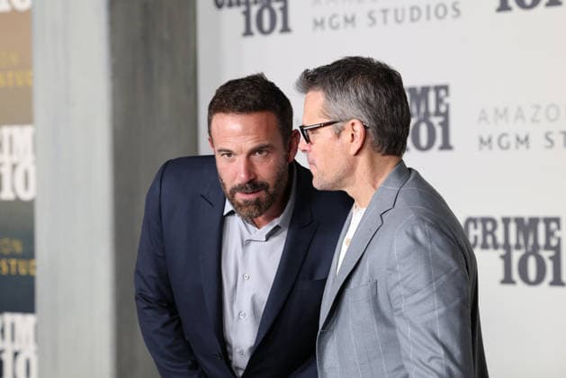 World Premiere Of Amazon MGM Studios Crime 101 in Los Angeles, 10 February 2026 Ben Affleck and Matt Damon at the World Premiere Of Amazon MGM Studios Crime 101 held at The United Theater on Broadway at STILE Downtown Los Angeles by Kasa in Los Angeles, California, United States on 10 February 2026., Credit:Xavier Collin Avalon USA, California, Los Angeles  Copyright: xXavierxCollinx xAvalonx 1073887462