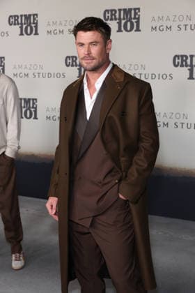 World Premiere Of Amazon MGM Studios Crime 101 in Los Angeles, 10 February 2026 Chris Hemsworth at the World Premiere Of Amazon MGM Studios Crime 101 held at The United Theater on Broadway at STILE Downtown Los Angeles by Kasa in Los Angeles, California, United States on 10 February 2026., Credit:Xavier Collin Avalon USA, California, Los Angeles  Copyright: xXavierxCollinx xAvalonx 1073889205