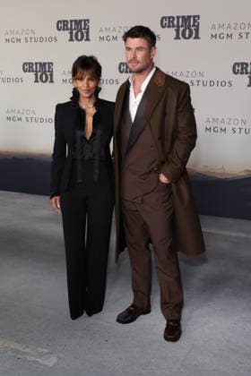 World Premiere Of Amazon MGM Studios Crime 101 in Los Angeles, 10 February 2026 Halle Berry and Chris Hemsworth at the World Premiere Of Amazon MGM Studios Crime 101 held at The United Theater on Broadway at STILE Downtown Los Angeles by Kasa in Los Angeles, California, United States on 10 February 2026., Credit:Xavier Collin Avalon USA, California, Los Angeles  Copyright: xXavierxCollinx xAvalonx 1073889244