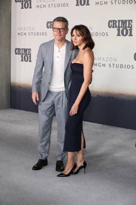 World Premiere Of Amazon MGM Studios Crime 101 in Los Angeles, 10 February 2026 Matt Damon and guest at the World Premiere Of Amazon MGM Studios Crime 101 held at The United Theater on Broadway at STILE Downtown Los Angeles by Kasa in Los Angeles, California, United States on 10 February 2026., Credit:Xavier Collin Avalon USA, California, Los Angeles  Copyright: xXavierxCollinx xAvalonx 1073889594
