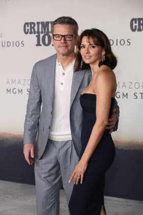 World Premiere Of Amazon MGM Studios Crime 101 in Los Angeles, 10 February 2026 Matt Damon and guest at the World Premiere Of Amazon MGM Studios Crime 101 held at The United Theater on Broadway at STILE Downtown Los Angeles by Kasa in Los Angeles, California, United States on 10 February 2026., Credit:Xavier Collin Avalon USA, California, Los Angeles  Copyright: xXavierxCollinx xAvalonx 1073889618