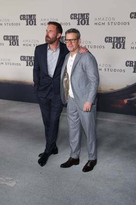 World Premiere Of Amazon MGM Studios Crime 101 in Los Angeles, 10 February 2026 Ben Affleck and Matt Damon at the World Premiere Of Amazon MGM Studios Crime 101 held at The United Theater on Broadway at STILE Downtown Los Angeles by Kasa in Los Angeles, California, United States on 10 February 2026., Credit:Xavier Collin Avalon USA, California, Los Angeles  Copyright: xXavierxCollinx xAvalonx 1073889318