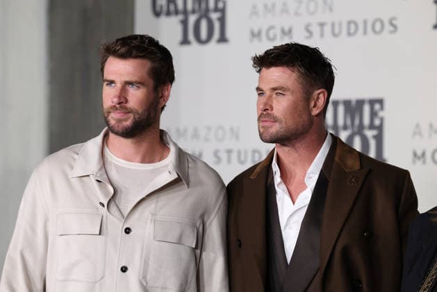 World Premiere Of Amazon MGM Studios Crime 101 in Los Angeles, 10 February 2026 Liam Hemsworth and Chris Hemsworth at the World Premiere Of Amazon MGM Studios Crime 101 held at The United Theater on Broadway at STILE Downtown Los Angeles by Kasa in Los Angeles, California, United States on 10 February 2026., Credit:Xavier Collin Avalon USA, California, Los Angeles  Copyright: xXavierxCollinx xAvalonx 1073889573