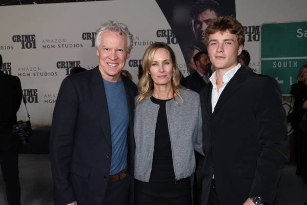World Premiere Of Amazon MGM Studios Crime 101 in Los Angeles, 10 February 2026 Tate Donovan, guest, Owen Chase and guest at the World Premiere Of Amazon MGM Studios Crime 101 held at The United Theater on Broadway at STILE Downtown Los Angeles by Kasa in Los Angeles, California, United States on 10 February 2026., Credit:Xavier Collin Avalon USA, California, Los Angeles  Copyright: xXavierxCollinx xAvalonx 1073889671