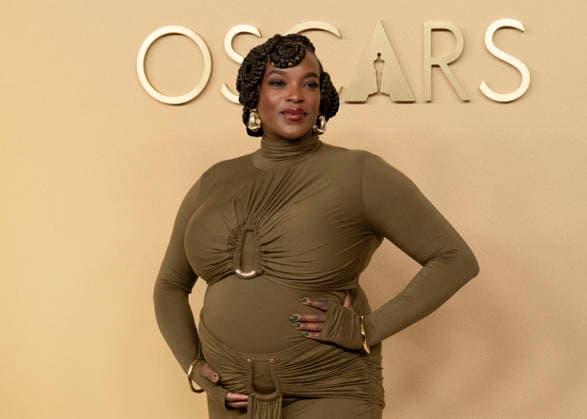 February 10, 2026, Beverly Hills, California, USA: British-Nigerian actress WUNMI MOSAKU attends the 98th Oscars Nominees Luncheon. Beverly Hills USA  - ZUMAb173 20260210_aap_b173_136 Copyright: xBillyxBennightx