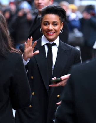 Celebs At The Ralph Lauren Fashion Show - NYC Ariana DeBose attends the Ralph Lauren show during the New York Fashion Week in NY on February 10, 2026. Photo by Charles Guerin ABACAPRESS.COM New York NY  Copyright: xGuerinxCharles ABACAx