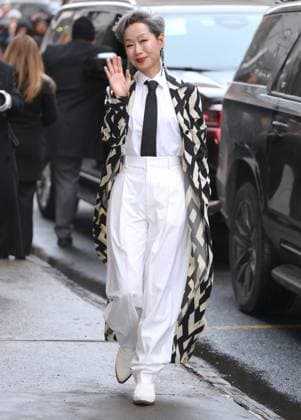 Celebs At The Ralph Lauren Fashion Show - NYC Cecilia Yip attends the Ralph Lauren show during the New York Fashion Week in NY on February 10, 2026. Photo by Charles Guerin ABACAPRESS.COM New York NY  Copyright: xGuerinxCharles ABACAx