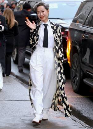Celebs At The Ralph Lauren Fashion Show - NYC Cecilia Yip attends the Ralph Lauren show during the New York Fashion Week in NY on February 10, 2026. Photo by Charles Guerin ABACAPRESS.COM New York NY  Copyright: xGuerinxCharles ABACAx