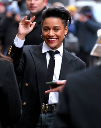 Celebs At The Ralph Lauren Fashion Show - NYC Ariana DeBose attends the Ralph Lauren show during the New York Fashion Week in NY on February 10, 2026. Photo by Charles Guerin ABACAPRESS.COM New York NY  Copyright: xGuerinxCharles ABACAx