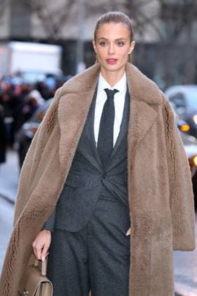 Celebs At The Ralph Lauren Fashion Show - NYC Kate Bock attends the Ralph Lauren show during the New York Fashion Week in NY on February 10, 2026. Photo by Charles Guerin ABACAPRESS.COM New York NY  Copyright: xGuerinxCharles ABACAx