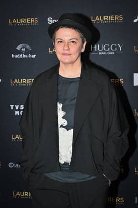 Audiovisual Awards Ceremony - Paris Virginie Sauver, film director, during the Audiovisual Awards Ceremony at the Theatre Marigny in Paris on February 10, 2026. Photo by Tomas Stevens ABACAPRESS.COM Paris France  Copyright: xStevensxTomas ABACAx