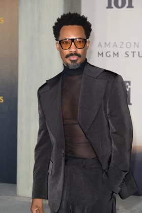 Crime 101 Premiere - Los Angeles, USA LOS ANGELES, USA. February 10, 2026: Corey Hawkins at the premiere for Crime 101 at the United Theatre. Los Angeles CA USA  Copyright: xPaulxSmith Featureflashx