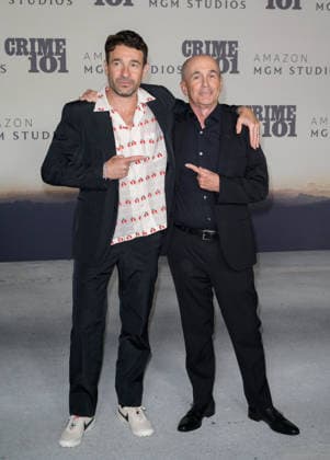 Crime 101 Premiere - Los Angeles, USA LOS ANGELES, USA. February 10, 2026: Don Winslow & Bart Layton at the premiere for Crime 101 at the United Theatre. Los Angeles CA USA  Copyright: xPaulxSmith Featureflashx