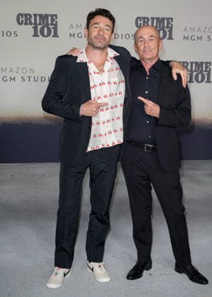 Crime 101 Premiere - Los Angeles, USA LOS ANGELES, USA. February 10, 2026: Don Winslow & Bart Layton at the premiere for Crime 101 at the United Theatre. Los Angeles CA USA  Copyright: xPaulxSmith Featureflashx