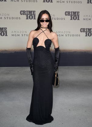 Crime 101 Premiere - Los Angeles, USA LOS ANGELES, USA. February 10, 2026: Sofia Porzio at the premiere for Crime 101 at the United Theatre. Los Angeles CA USA  Copyright: xPaulxSmith Featureflashx