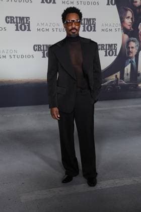 LOS ANGELES, CALIFORNIA FEBRUARY 10 Corey Hawkins attends the world premiere of Amazon MGM Studios Crime 101 at The United Theater on Broadway on February 10, 2026 in Los Angeles, California Credit AdMedia 452944 2026 02 10  Copyright: xAdMediax STAR_452944_007
