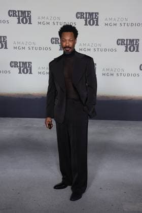 LOS ANGELES, CALIFORNIA FEBRUARY 10 Corey Hawkins attends the world premiere of Amazon MGM Studios Crime 101 at The United Theater on Broadway on February 10, 2026 in Los Angeles, California Credit AdMedia 452944 2026 02 10  Copyright: xAdMediax STAR_452944_010