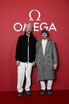 Olympic Winter Games Milano Cortina 2026 Omega Winter Tales Omega House, Milan Italy Stefano Tei;Federico Santamaria Olympic Winter Games Milano Cortina 2026 Omega Winter Tales Omega House, Milan Italy 10th February 2026 SGPItalia id 134457_011 Not Exclusive  Copyright: xMAXxMONTINGELLI SGPx