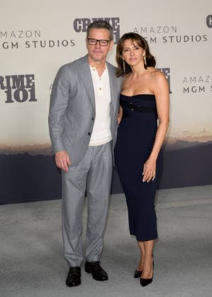 LOS ANGELES, USA February 10, 2026 Matt Damon n Luciana Barroso at the premiere for Crime 101 at the United Theatre Picture Paul Smith Featureflash 452949 2026 02 10 CA Los Angeles  Copyright: xPaulxSmithx xFeaturesxFlashx xStarfacex STAR_452949_014