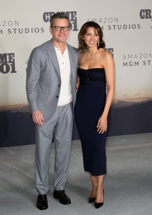 LOS ANGELES, USA February 10, 2026 Matt Damon n Luciana Barroso at the premiere for Crime 101 at the United Theatre Picture Paul Smith Featureflash 452949 2026 02 10 CA Los Angeles  Copyright: xPaulxSmithx xFeaturesxFlashx xStarfacex STAR_452949_015