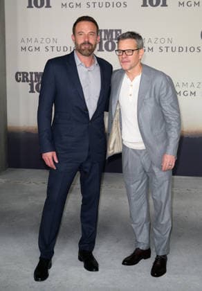 LOS ANGELES, USA February 10, 2026 Ben Affleck Matt Damon at the premiere for Crime 101 at the United Theatre Picture Paul Smith Featureflash 452949 2026 02 10 CA Los Angeles  Copyright: xPaulxSmithx xFeaturesxFlashx xStarfacex STAR_452949_019