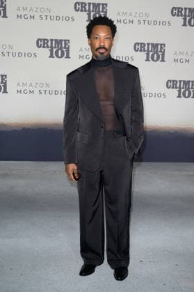 LOS ANGELES, USA February 10, 2026 Corey Hawkins at the premiere for Crime 101 at the United Theatre Picture Paul Smith Featureflash 452949 2026 02 10 CA Los Angeles  Copyright: xPaulxSmithx xFeaturesxFlashx xStarfacex STAR_452949_071