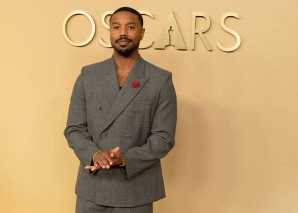 February 10, 2026, Beverly Hills, California, USA: MICHAEL B. JORDAN attends the 98th Oscars Nominees Luncheon at the Beverly Hilton Hotel. Beverly Hills USA  - ZUMAb173 20260210_aap_b173_042 Copyright: xBillyxBennightx