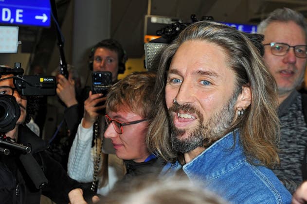 RTL Dschungelcamp 2026 Gil Ofarim on the occasion of the arrival of the candidates of the RTL program Ich bin ein Star holt mich hier raus from the Jungle Camp 2026 in Australia on 11 02 2026 at Frankfurt Main Airport 20260211MWI109779