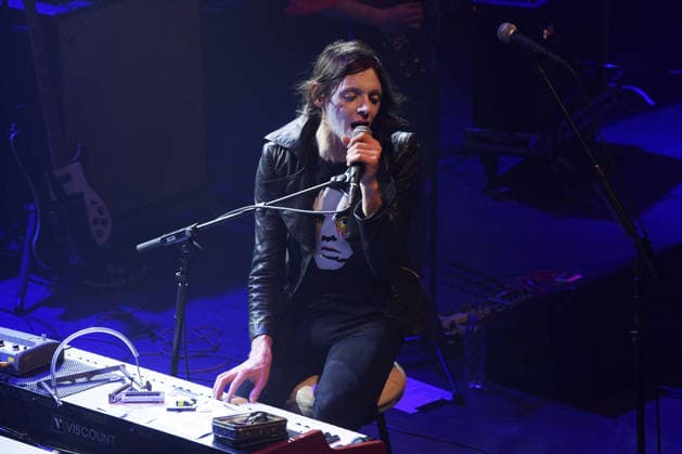 Lucio Corsi performing at Shepherd™s Bush Empire LONDON, ENGLAND - FEBRUARY 10: Lucio Corsi performing at Shepherd™s Bush Empire on February 10, 2026 in London, England. CAP MAR MAR Great Britain Copyright: xMartinxHarris CapitalxPicturesx