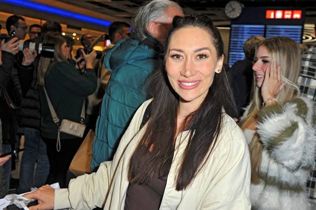 RTL Dschungelcamp 2026 Samira Yavuz on the occasion of the arrival of the candidates of the RTL program Ich bin ein Star holt mich hier raus from the Jungle Camp 2026 in Australia on 11 02 2026 at Frankfurt Main Airport 20260211MWI109837