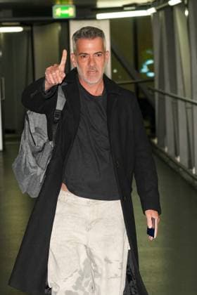 RTL Dschungelcamp Frankfurt 2026 Cousin Tzviki Cohen at the return of the jungle camp candidates of the RTL reality TV show Ich bin ein Star - Holt mich hier raus aus Australien on 11 02 2026 at Frankfurt Airport Frankfurt am Main Frankfurt Airport Hessen
