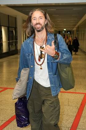 RTL Dschungelcamp Frankfurt 2026 Gil Ofarim at the return of the jungle camp candidates of the RTL reality TV show Ich bin ein Star - Holt mich hier raus aus Australien on 11 02 2026 at Frankfurt Airport Frankfurt am Main Frankfurt Airport Hessen