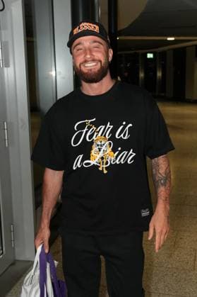 RTL Dschungelcamp Frankfurt 2026 Umut Tekin at the return of the jungle camp candidates of the RTL reality TV show Ich bin ein Star - Holt mich hier raus aus Australien on 11 02 2026 at Frankfurt Airport Frankfurt am Main Frankfurt Airport Hessen