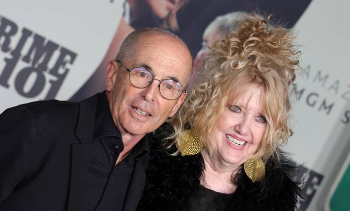 10 February, 2026 - Los Angeles, California - Don Winslow, Jean Winslow World Premiere Of Amazon MGM Studios Crime 101 held at The United Theater on Broadway, in Los Angeles. Los Angeles USA - ZUMAa123 20260210_zaa_a123_104 Copyright: xADx