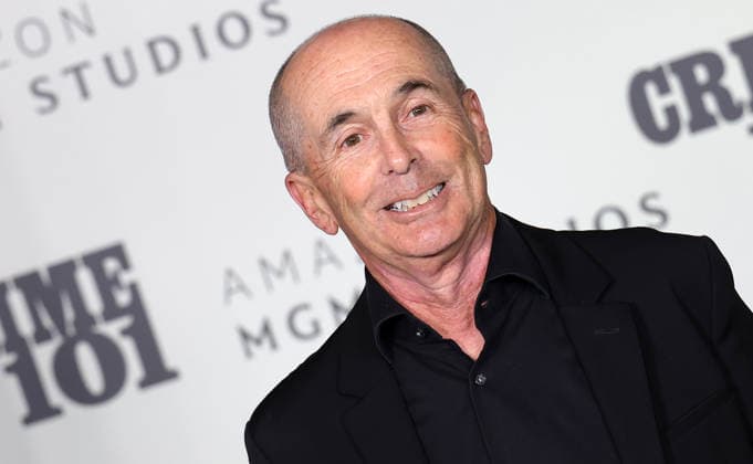 10 February, 2026 - Los Angeles, California - Don Winslow. World Premiere Of Amazon MGM Studios Crime 101 held at The United Theater on Broadway, in Los Angeles. Los Angeles USA - ZUMAa123 20260210_zaa_a123_121 Copyright: xADx