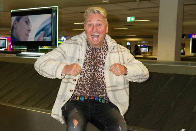 RTL Dschungelcamp Frankfurt 2026 Hubert Fella at the return of the jungle camp candidates of the RTL reality TV show Ich bin ein Star - Holt mich hier raus aus Australien on 11 02 2026 at Frankfurt Airport Frankfurt am Main Frankfurt Airport Hessen