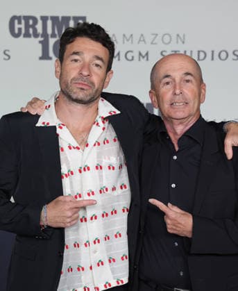 10 February, 2026 - Los Angeles, California - Bart Layton, Don Winslow. World Premiere Of Amazon MGM Studios Crime 101 held at The United Theater on Broadway, in Los Angeles. Los Angeles USA  - ZUMAa123 20260210_zaa_a123_142 Copyright: xADx