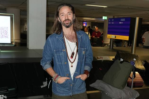 RTL Dschungelcamp Frankfurt 2026 Gil Ofarim at the return of the jungle camp candidates of the RTL reality TV show Ich bin ein Star - Holt mich hier raus aus Australien on 11 02 2026 at Frankfurt Airport Frankfurt am Main Frankfurt Airport Hessen