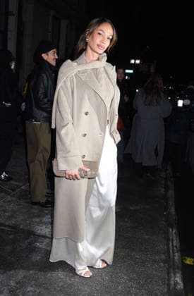 Outside arrivals at the Ralph Lauren Fashion show Featuring: Joan Smalls Where: New York, United States When: 10 Feb 2026 Credit: Darla Khazei INSTARimages EDITORIAL USE ONLY. NOT FOR USE BY NEWSPAPERS BASED IN THE UK. Copyright: xx instar55454522