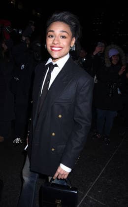 Outside arrivals at the Ralph Lauren Fashion show Featuring: Ariana DeBose Where: New York, United States When: 10 Feb 2026 Credit: Darla Khazei INSTARimages EDITORIAL USE ONLY. NOT FOR USE BY NEWSPAPERS BASED IN THE UK. Copyright: xx instar55454531