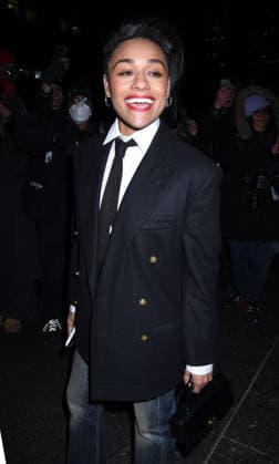 Outside arrivals at the Ralph Lauren Fashion show Featuring: Ariana DeBose Where: New York, United States When: 10 Feb 2026 Credit: Darla Khazei INSTARimages EDITORIAL USE ONLY. NOT FOR USE BY NEWSPAPERS BASED IN THE UK. Copyright: xx instar55454532