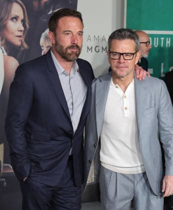 10 February, 2026 - Los Angeles, California -Ben Affleck, Matt Damoni. World Premiere Of Amazon MGM Studios Crime 101 held at The United Theater on Broadway, in Los Angeles. Los Angeles USA  - ZUMAa123 20260210_zaa_a123_169 Copyright: xADx