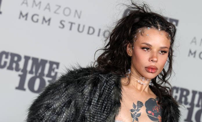 10 February, 2026 - Los Angeles, California. - Snitchery World Premiere Of Amazon MGM Studios Crime 101 held at The United Theater on Broadway, in Los Angeles. Los Angeles USA  - ZUMAa123 20260210_zaa_a123_228 Copyright: xADx
